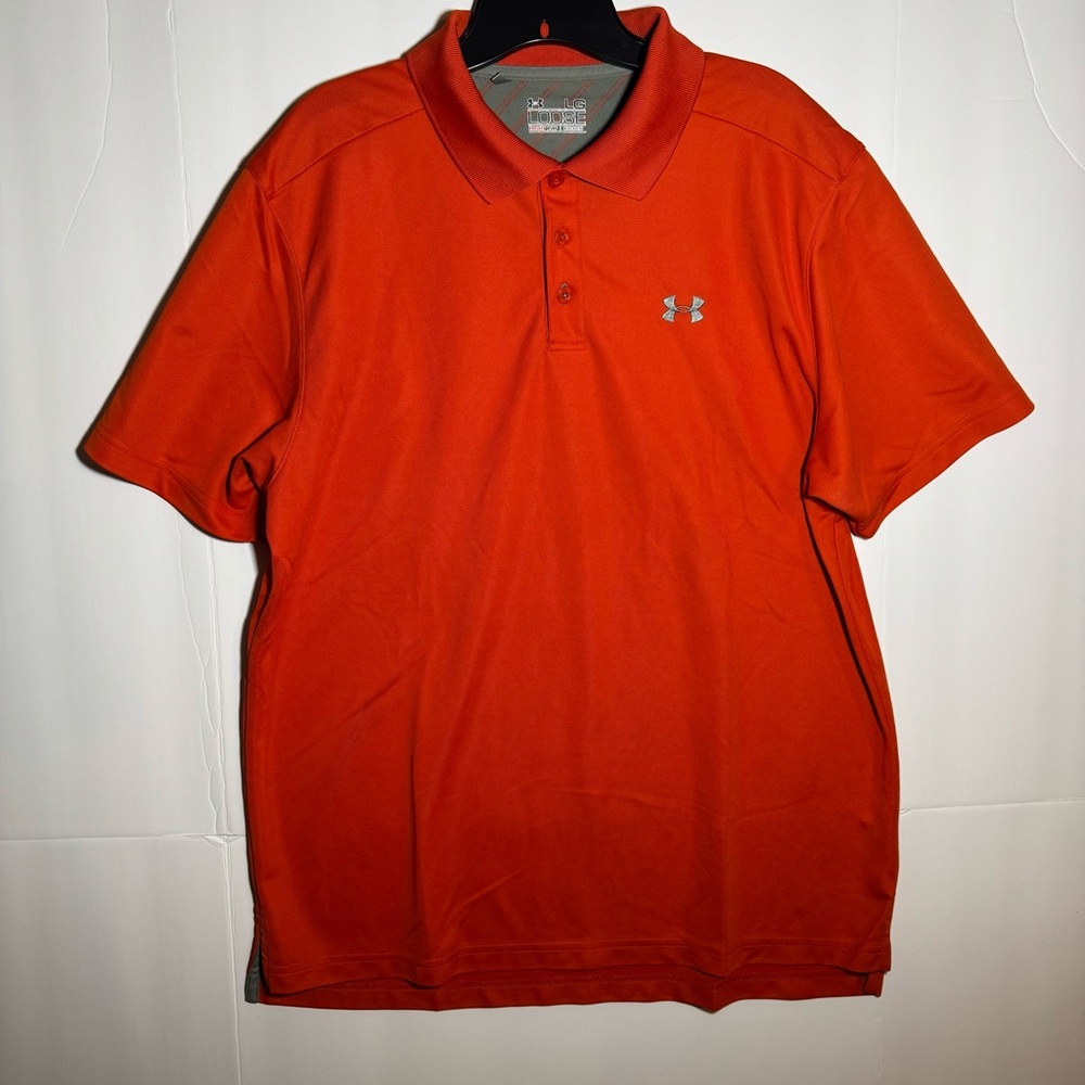 LG Men's Vibrant Red Polo Shirt